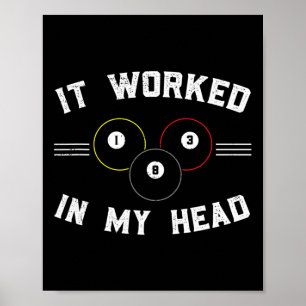 Pool And Snooker Player3 Poster
