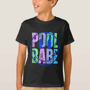 Pool Babe Vintage Family Matching Funny Summer Vac T-Shirt