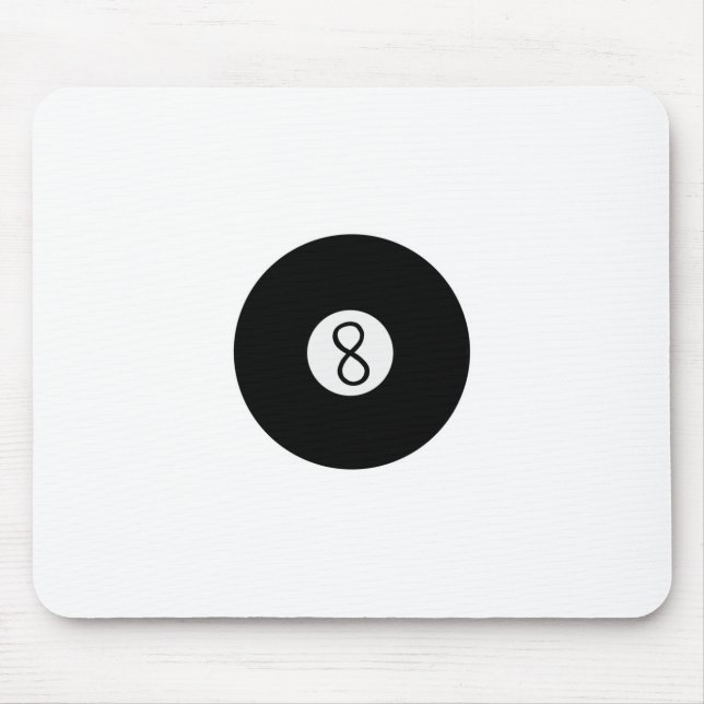 Pool Ball Mouse Pad (Front)