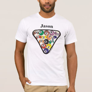 Pool Ball Rack T-Shirt