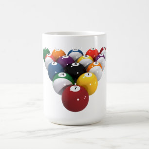 Pool Balls / Billiards: 3D Model: Coffee Mug