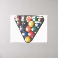 Pool Balls Canvas