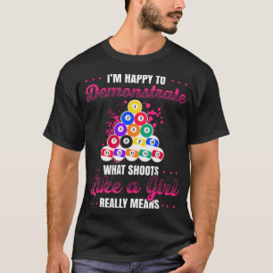 Pool Billiard For Pool Player Billiard Player T-Shirt