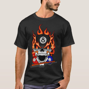 Pool Billiard Gift Snooker Cue Sport Men Women T-Shirt
