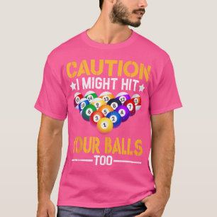 Pool Billiard Team 8 Ball Pool Billiard Player Bil T-Shirt