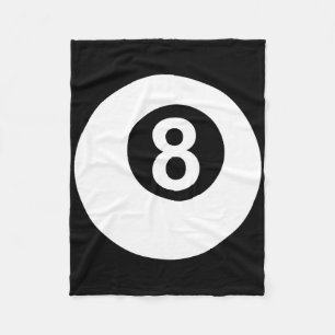 Pool Billiards American Flag Gift Fleece Blanket