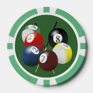 Pool / Billiards Poker Chips