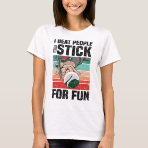 Pool Billiards Snooker Cue Player T-Shirt