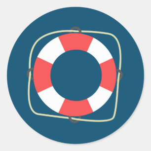 Pool Birthday Party Stickers