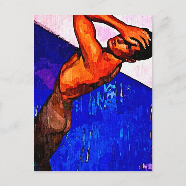 Pool Boy II V Postcard (Front)