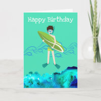 Pool Boy swimming birthday