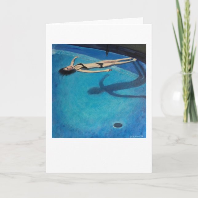 "Pool" by Trina Chow Card (Front)