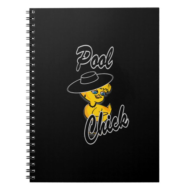 Pool Chick #4 Notebook (Front)