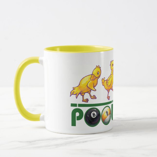 Pool Chick Mug (Left)