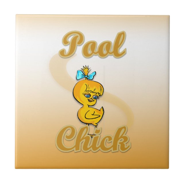 Pool Chick Tile (Front)