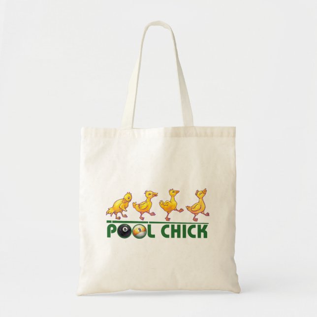 Pool Chick Tote Bag (Front)