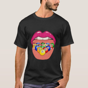 Pool Cool - Cue 8-Ball Billard Billiard T-Shirt
