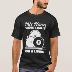 Pool Cue - Billard 8-Ball Billiard Mum T-Shirt