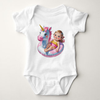 Pool Days Baby Bodysuit