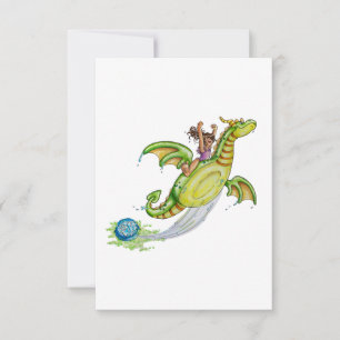 Pool Floaty RSVP Card