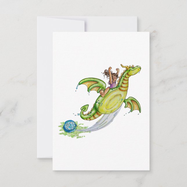 Pool Floaty RSVP Card (Front)