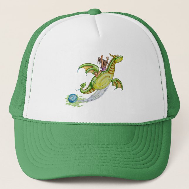 Pool Floaty Trucker Hat (Front)
