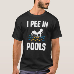 Pool For Men Women Swimming Pool Swimmer Sport T-Shirt