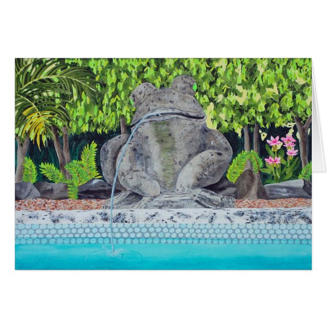 Pool Frog (Front Horizontal)