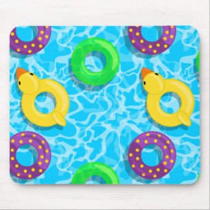 Pool Full of Floaties Mouse Pad