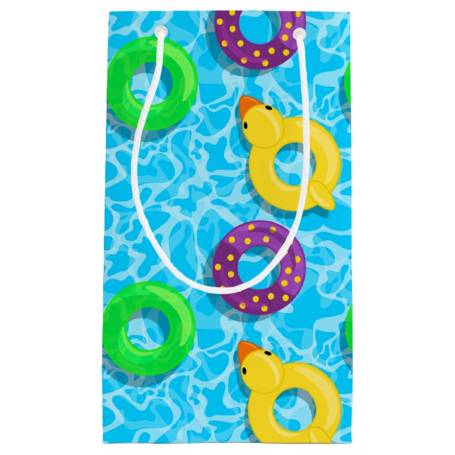Pool Full of Floaties Small Gift Bag (Front)
