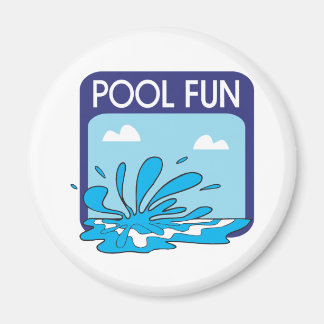 Pool Fun Magnet
