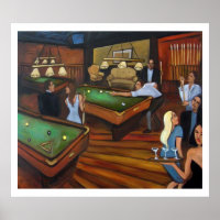 Pool Hall -Valerie Vescovi