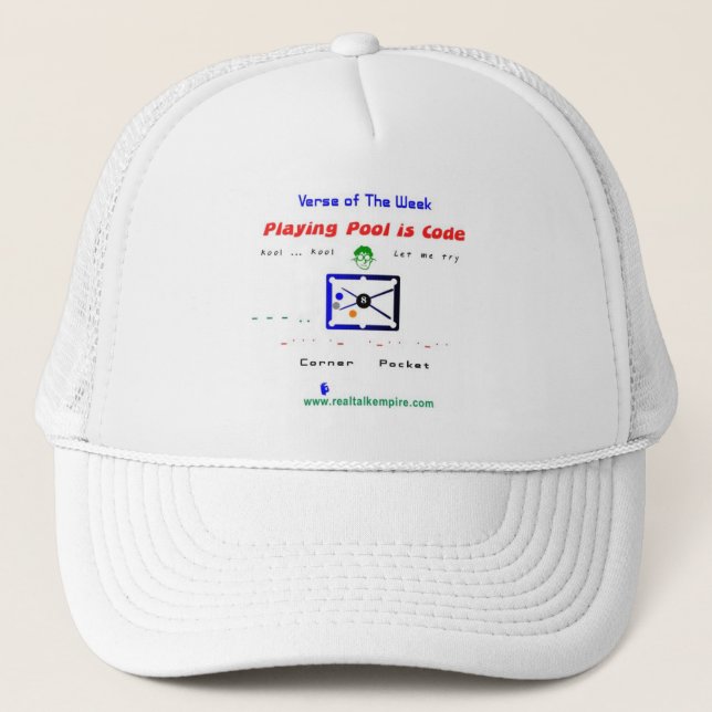 Pool is - Hat (Front)