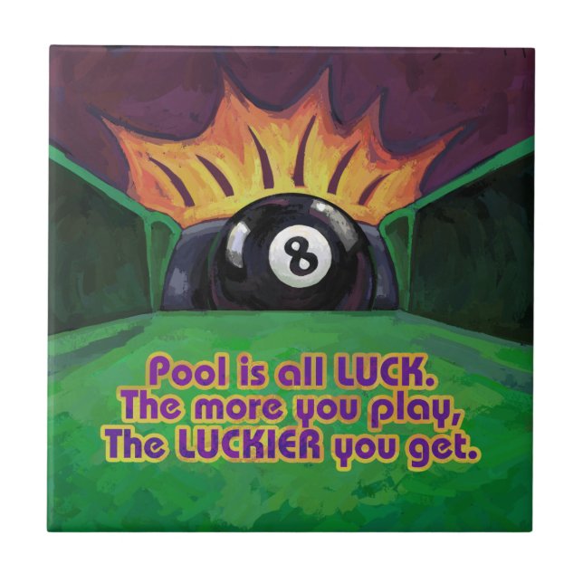 Pool is Luck Tile (Front)