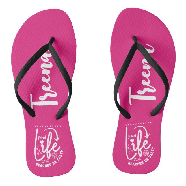 Pool Life is Better Jandals (Footbed)