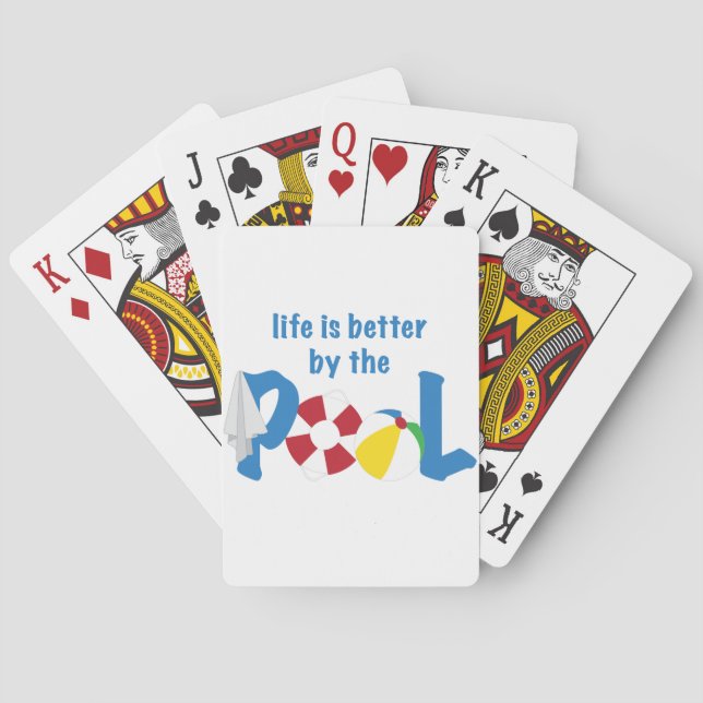 Pool Life Playing Cards (Back)