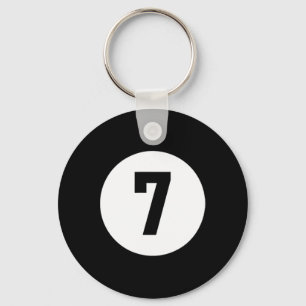 Pool Ll 7 Matching Billiards Gift Easy Halloween C Key Ring