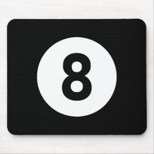 Pool Ll 8 Matching Billiards Gift Easy Halloween C Mouse Pad