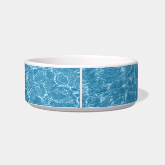Pool  Medium Pet Bowl (Back)