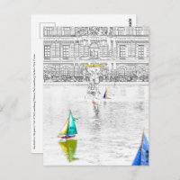 Pool of the Luxembourg Garden - Paris