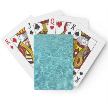 Pool Or Beach Large Print Playing Cards
