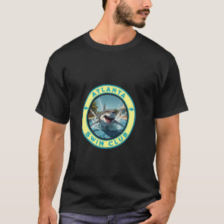 Pool Party Atlanta Shark Theme Swimming Georgia So T-Shirt