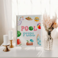 Pool Party, Beach Birthday Party Pool Fuel