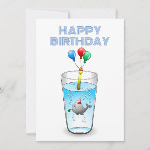 Pool Party Birthday Card