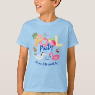 Pool Party Family Matching T-Shirt