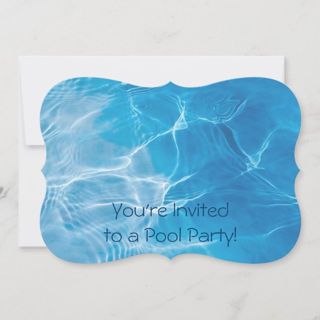 Pool Party Invitation (Front)