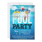 Pool Party Invitation