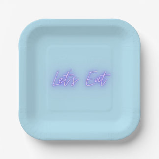 Pool Party Paper Plates