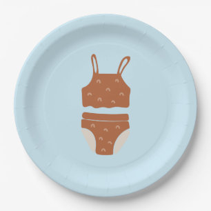 Pool Party Paper Plates