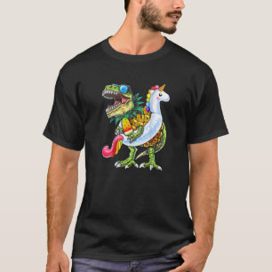 Pool Party Rex Dinosaur Unicorn Float Summer Vacat T-Shirt
